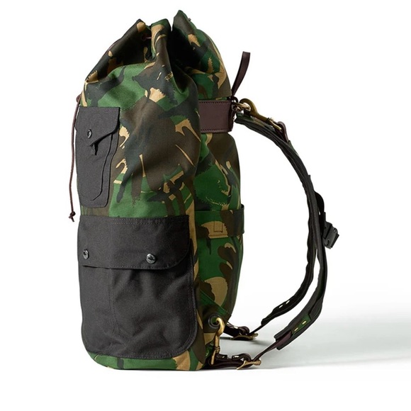 Filson Duffle Camo Green and Black Backpack (Brand New) Sold out everywhere! - Picture 3 of 4